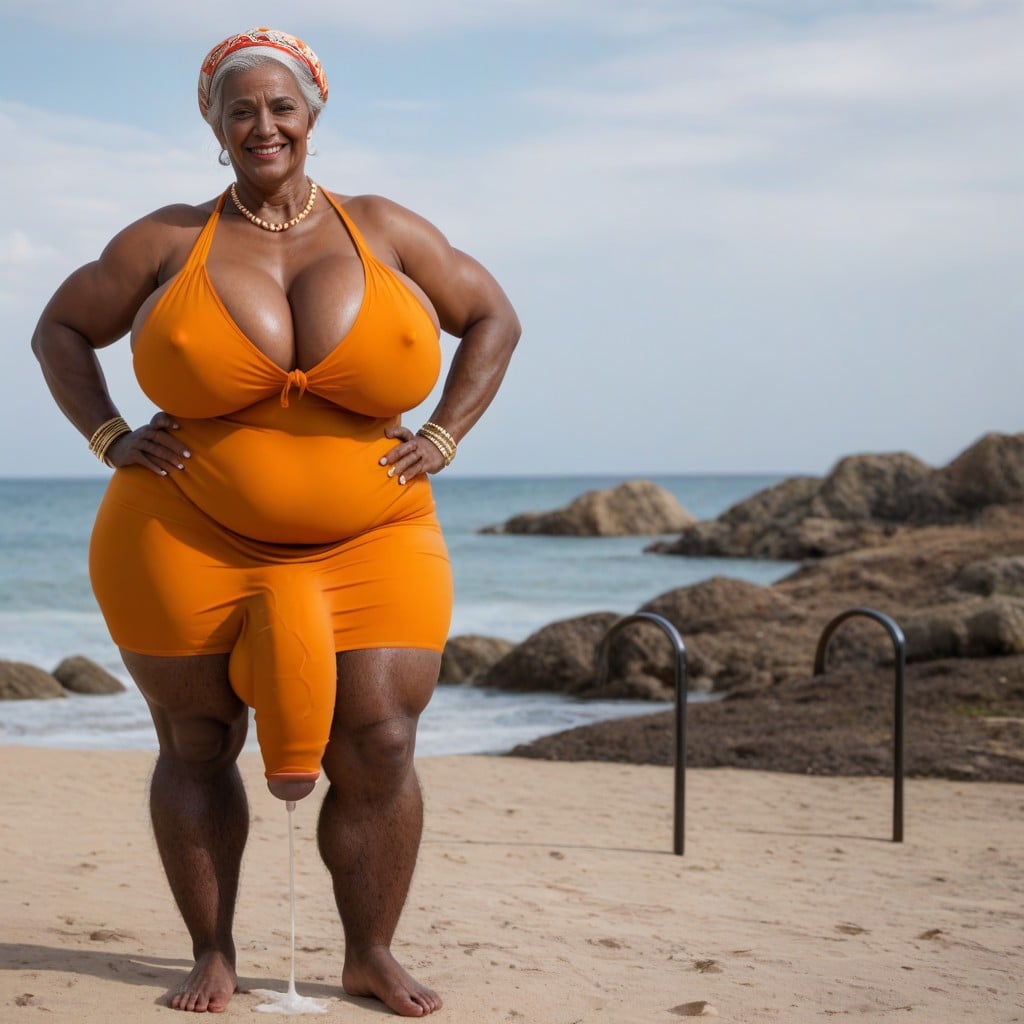 African Country Background, Penis Pump, Obese AI Porn