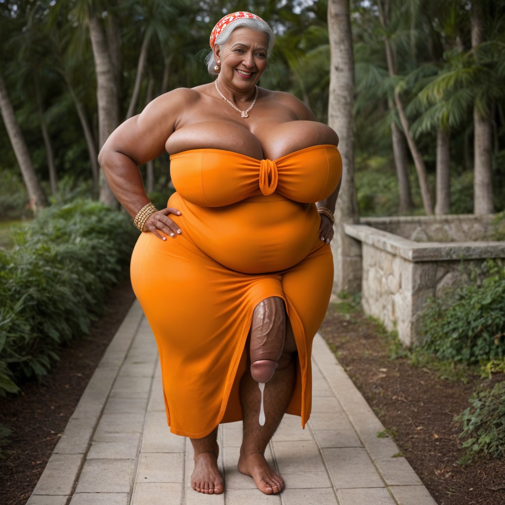 Large Hyper Hips, Gigantic Ass, Culo Grande Porno IA