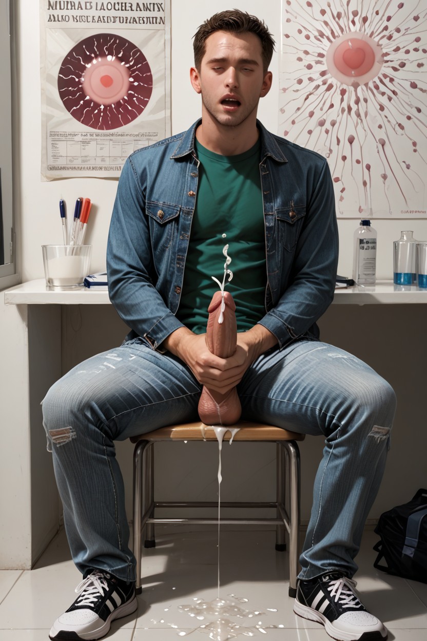 18+, Sperm Bank, Tennis Shoes AI Gay Porn