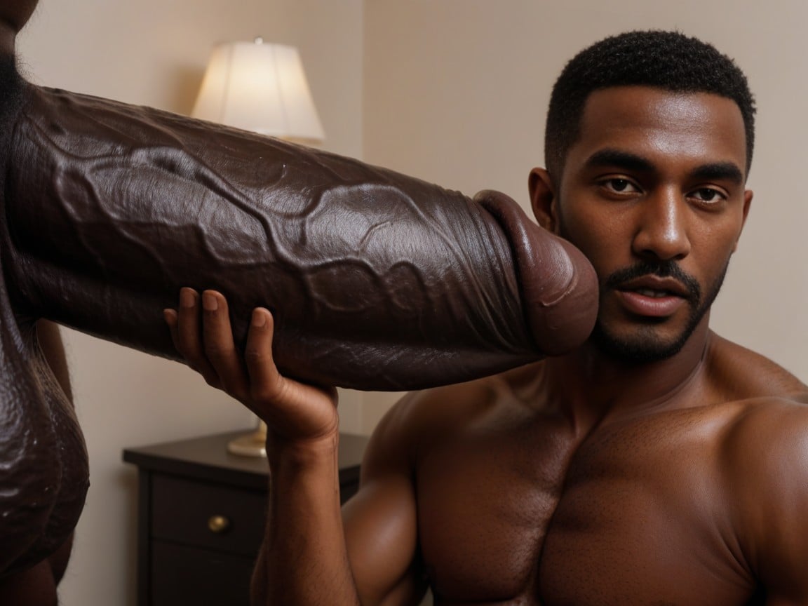 Large Thick Penis, 18+, 1 Person AI Gay Porn