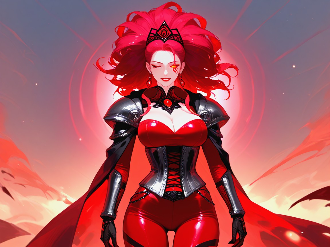 Large Perky Breasts, Radiant Burning Horizon, Wide Chest ラティーナAIエロ