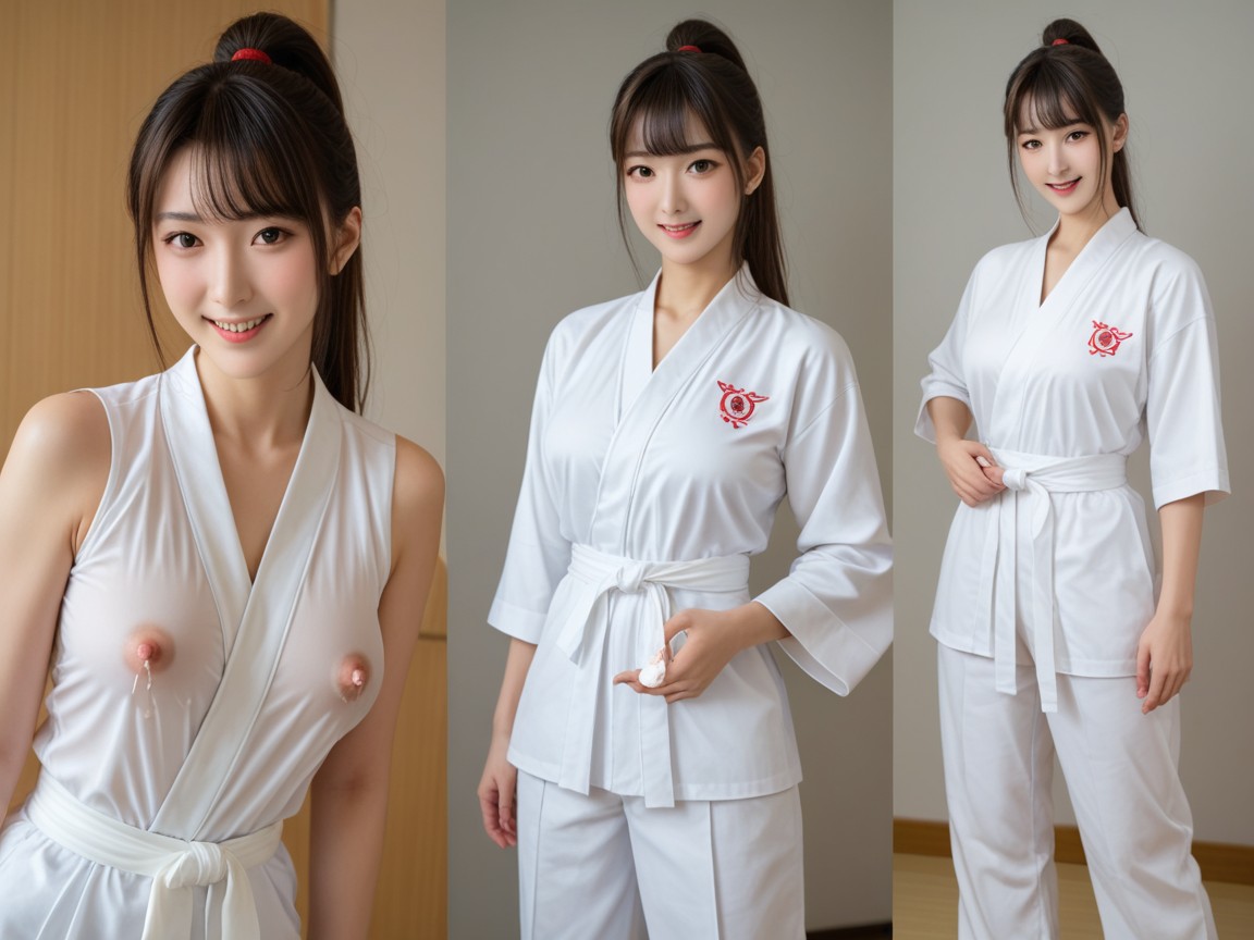 Detailed, Blunt Bangs, Many People Around AI國產黃片