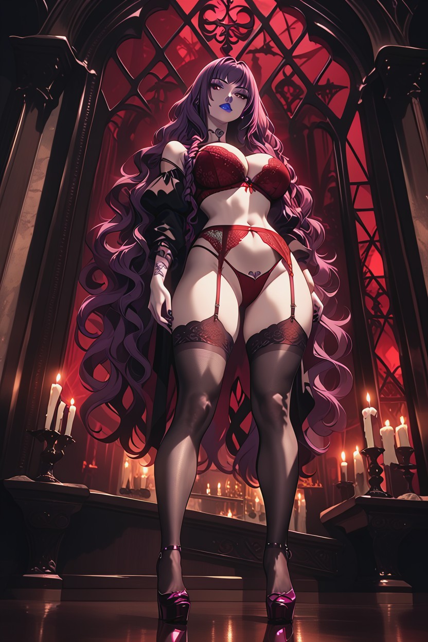 Black Nails, 18+, Red Eyes Hentai AI Porn
