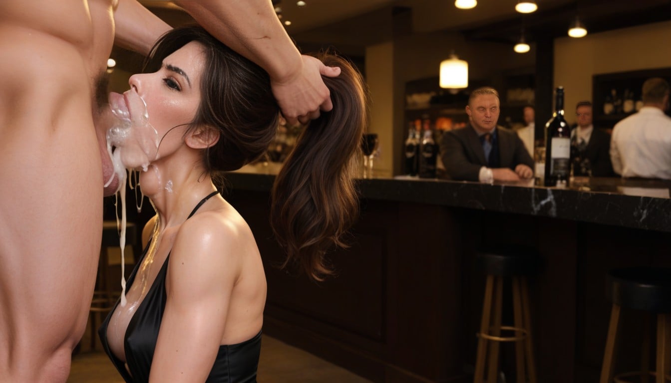 Hyper Black Dick, Excessive Cum On Hair, Club AI Porn