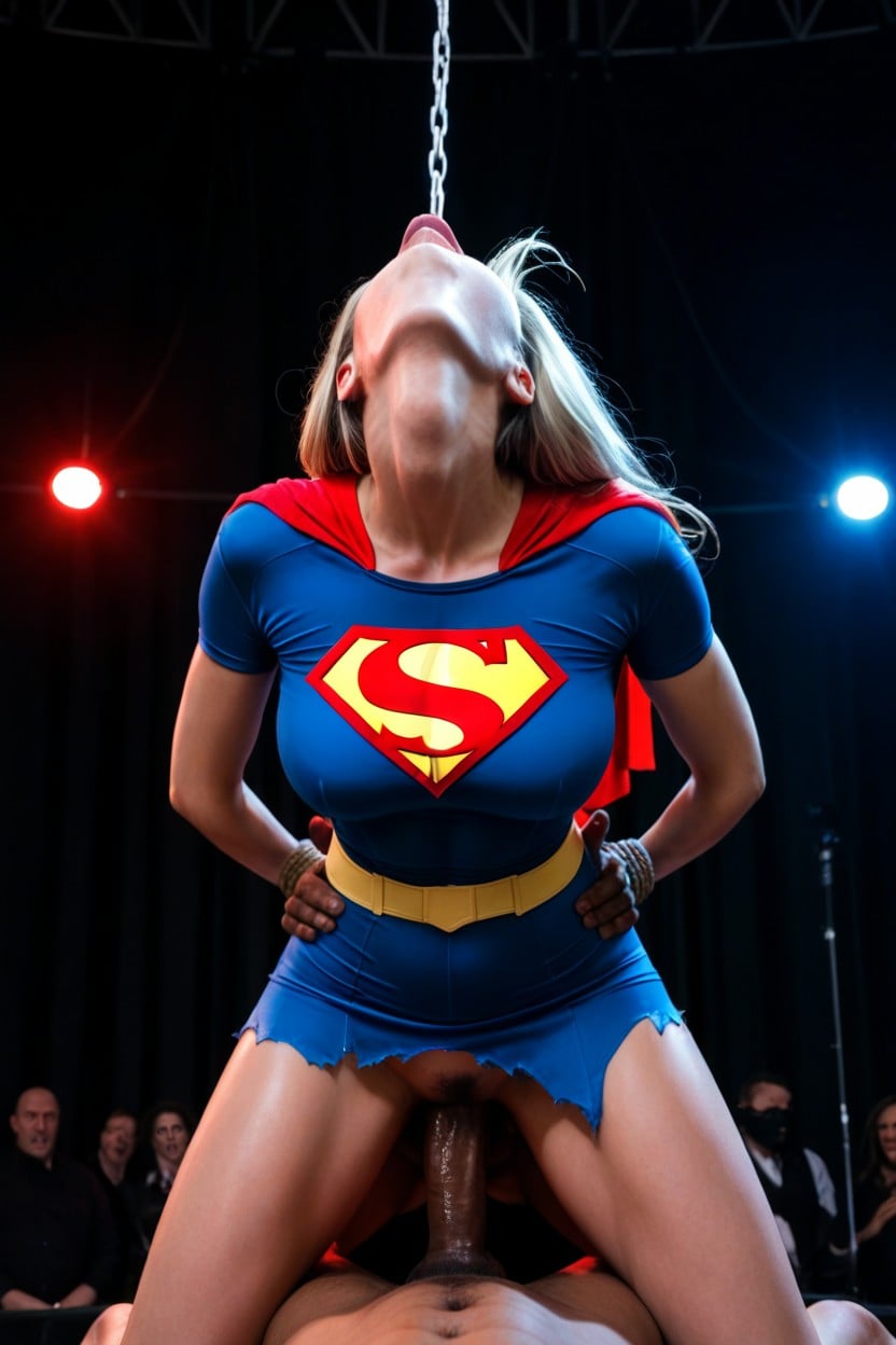 Dp, Supergirl, Extreme Hard Orgasm AI Porn