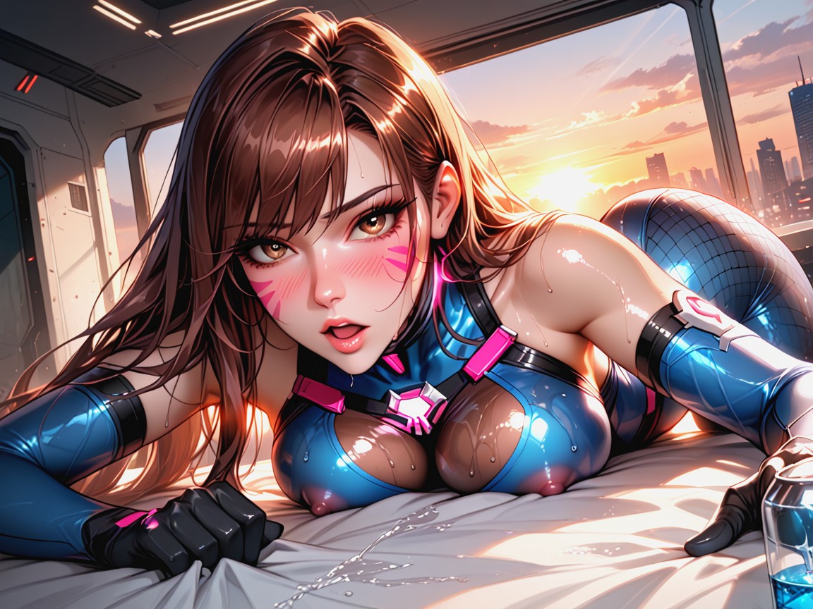 Ultra Detailed, Massive Eyes, Gigantic Futuristic Window Hentai AI Porn