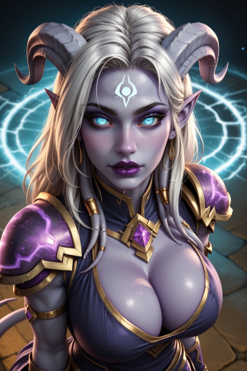 Looking At The Viewer, Long Length, Best Detailed Hair AI Porn