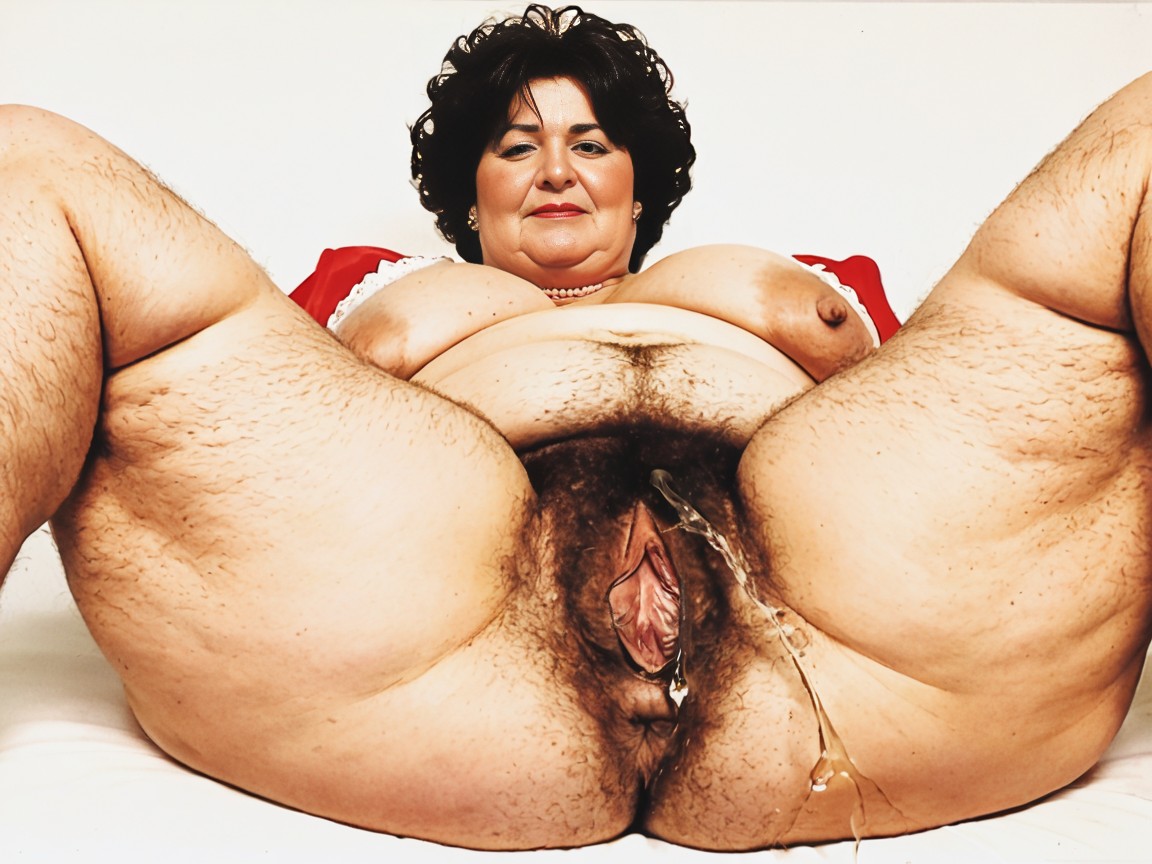 Motherbrood Belly, Deepest Possible Cellulite Throughout Her Body, Enormous Amount Of Fat On Her Outer Thighs AI Porn