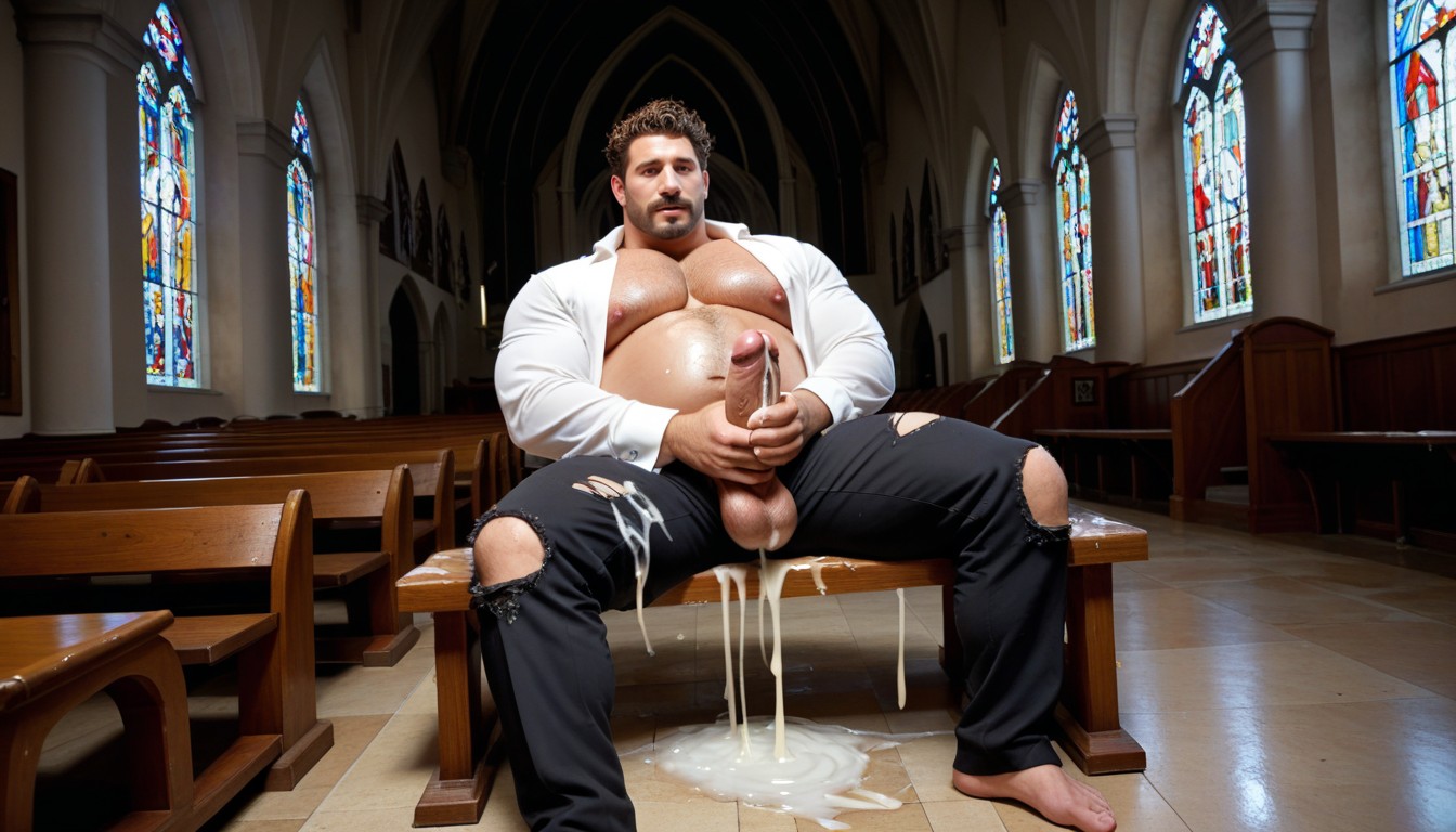 Hunk, Handsome, Motion Lines AI Gay Porn