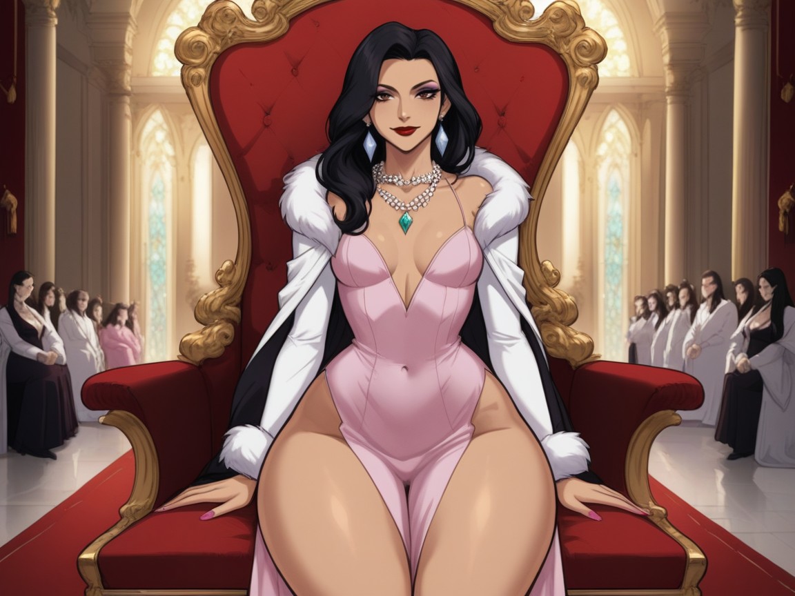 Breasts Apart, Cinematic Depth Of Field, Thick Thighs Hentai AI Porn