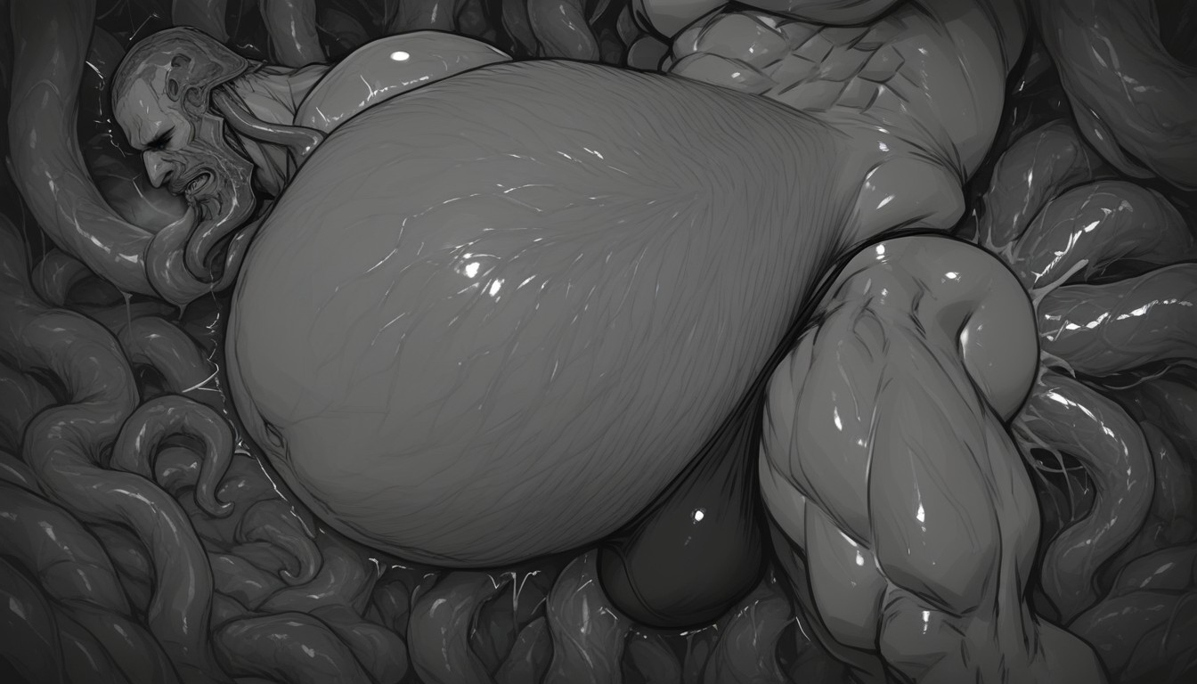Gigantic Tentacles, Gigantic Tentacle Impregnation, Hyper Anal Gape AI Gay Porn