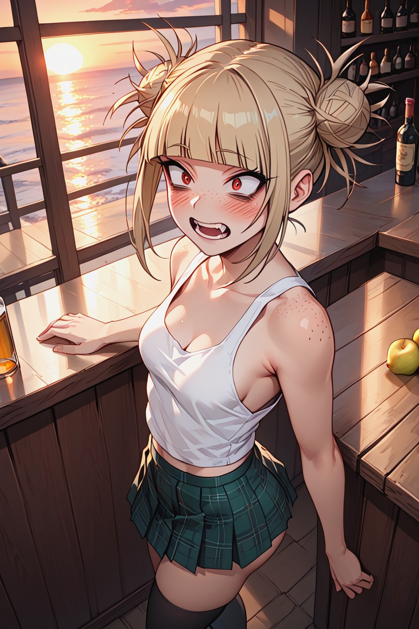 Extra Detail, Wide Eyes, Thigh Gap AI Porn