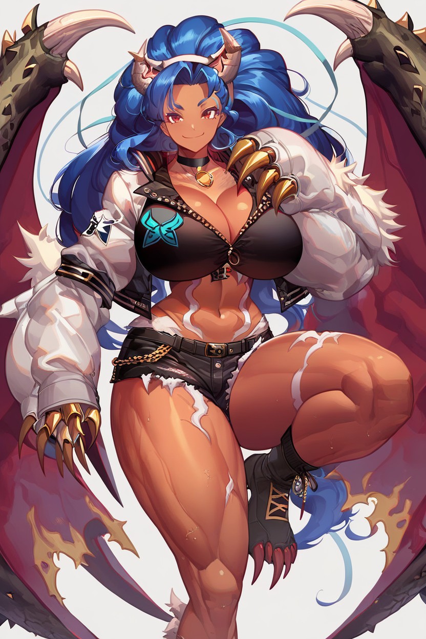 Massive Arms, 25+, Hourglass Body Hentai AI Porn