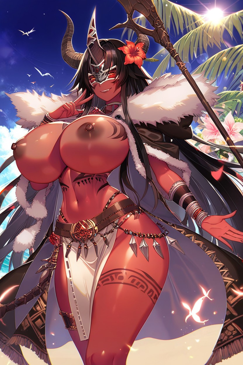 Motto Haramase Honoo No Oppai Isekai Chou Ero Succubus Gakuen, Ogress, Shaman Hentai AI Porn