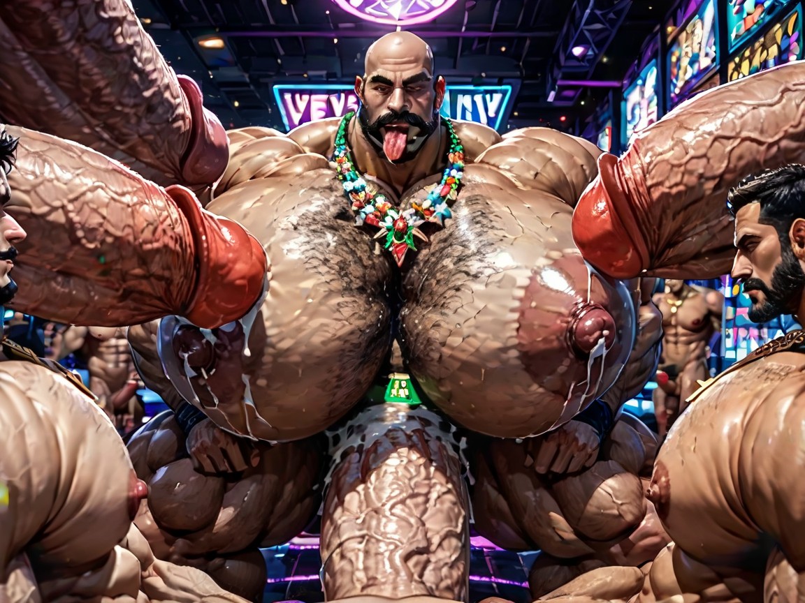 20+, Erect Penis, Gangbang Massive Ass AI Gay Porn
