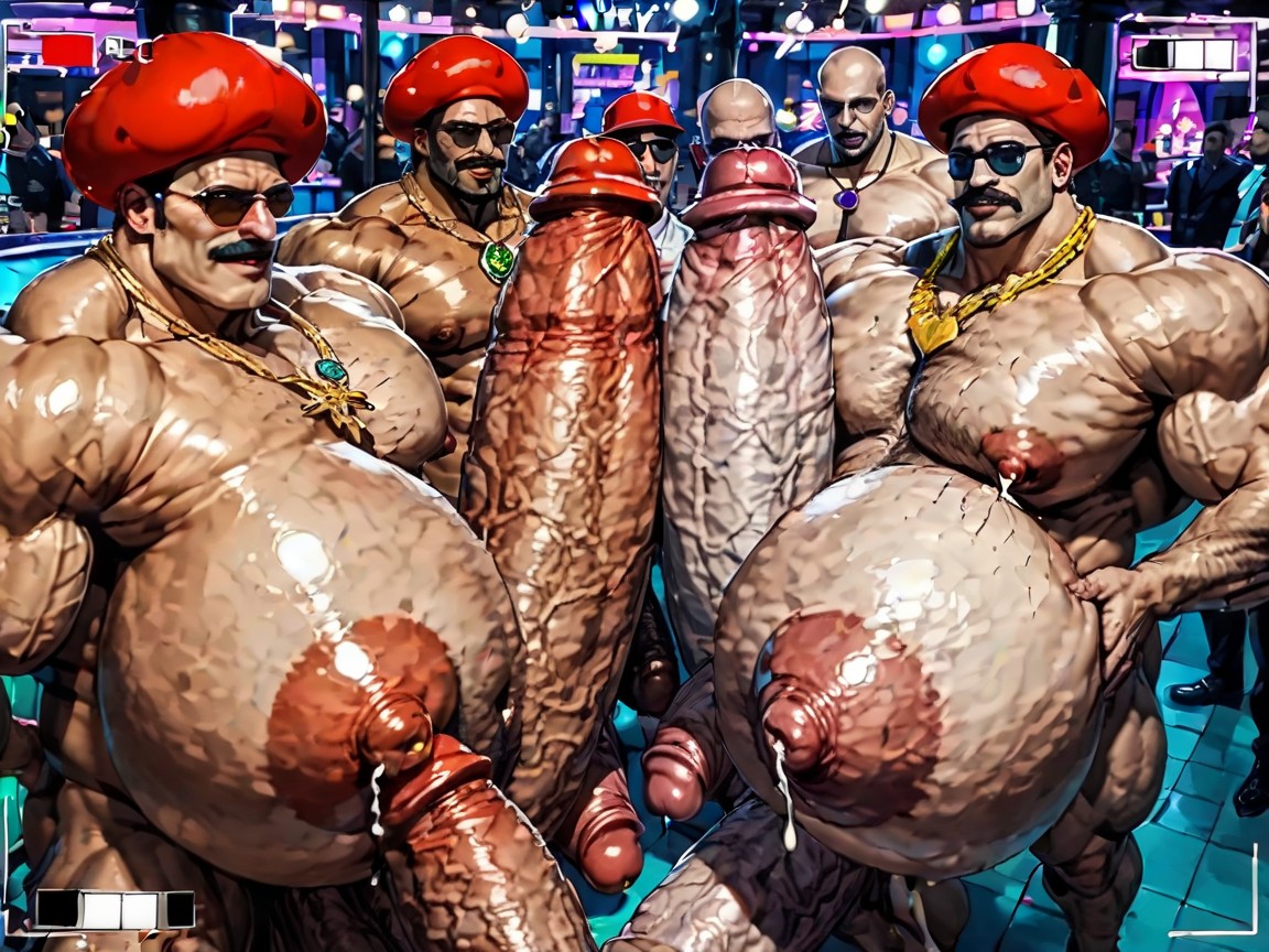 Huge Cocks On Ass And In Ass, Huge Hyper Nipples, Man Men Only AI Gay Porn