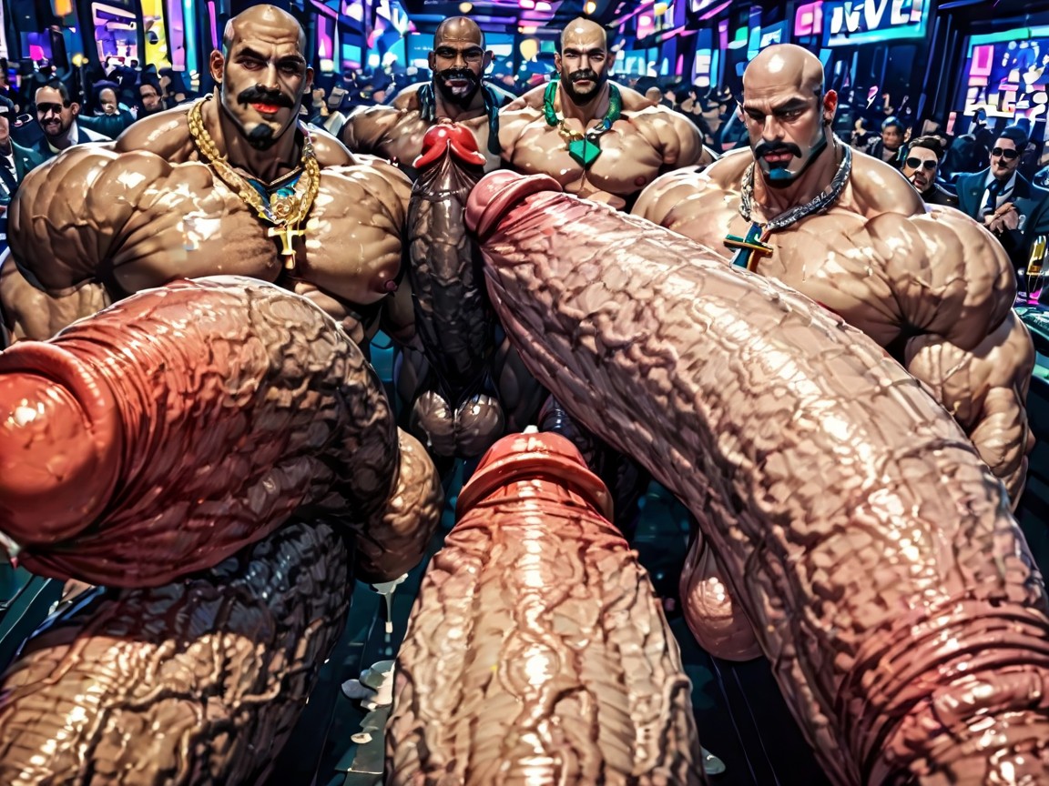 Massive Ass, Harem, Extreme Hyper Boobs AI Gay Porn
