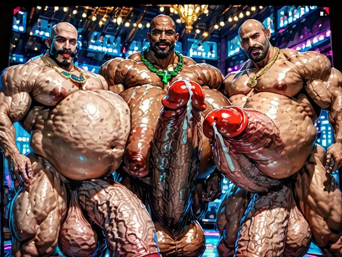 Gangbang Massive Ass, Ahegao, Blowjob (3rd Person) AI Gay Porn