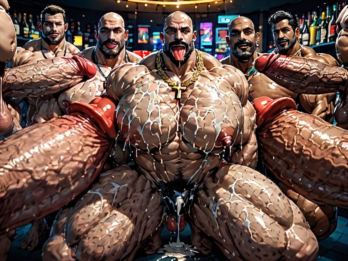 20+, Manbald, Thick Thighs AI Gay Porn