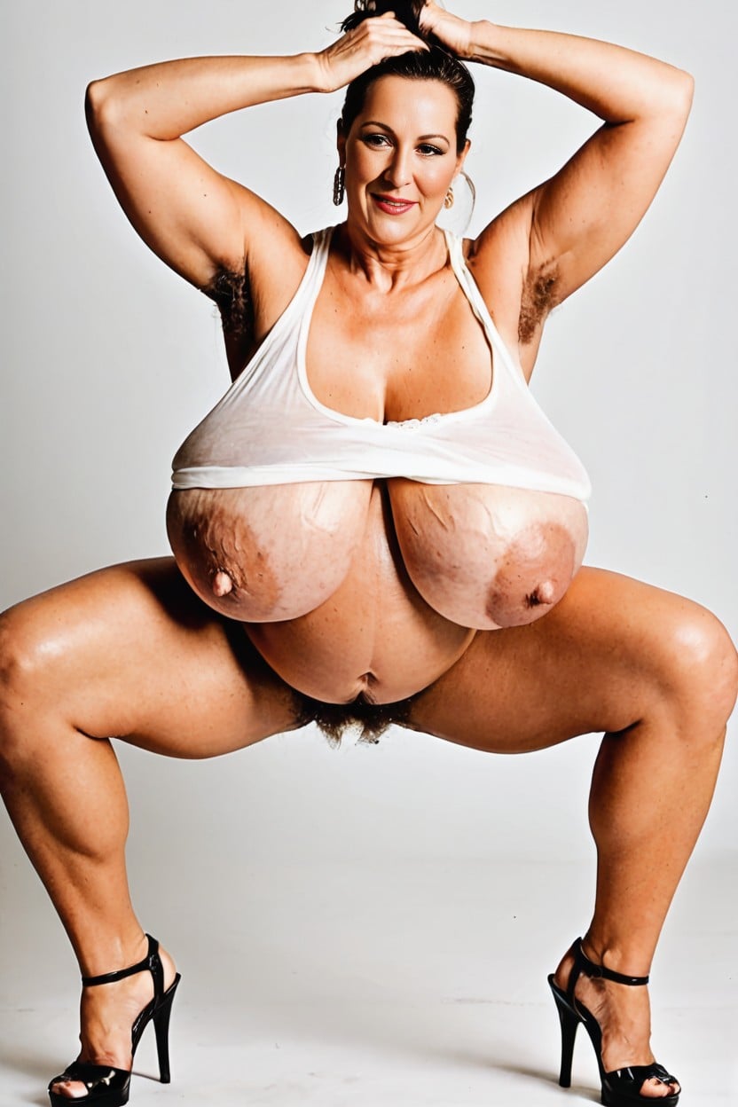 Naked Body, Fucking Her, Nipples Engorged Thick AI Porn