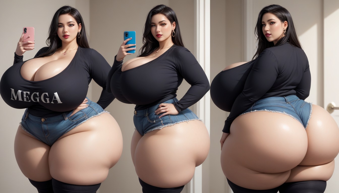 18+, The Most Mega Ultra Hyper Enlarging Ultra Fat Breasts Expansion, Hyper Mega Fat Ass Expansion Porno BBW IA
