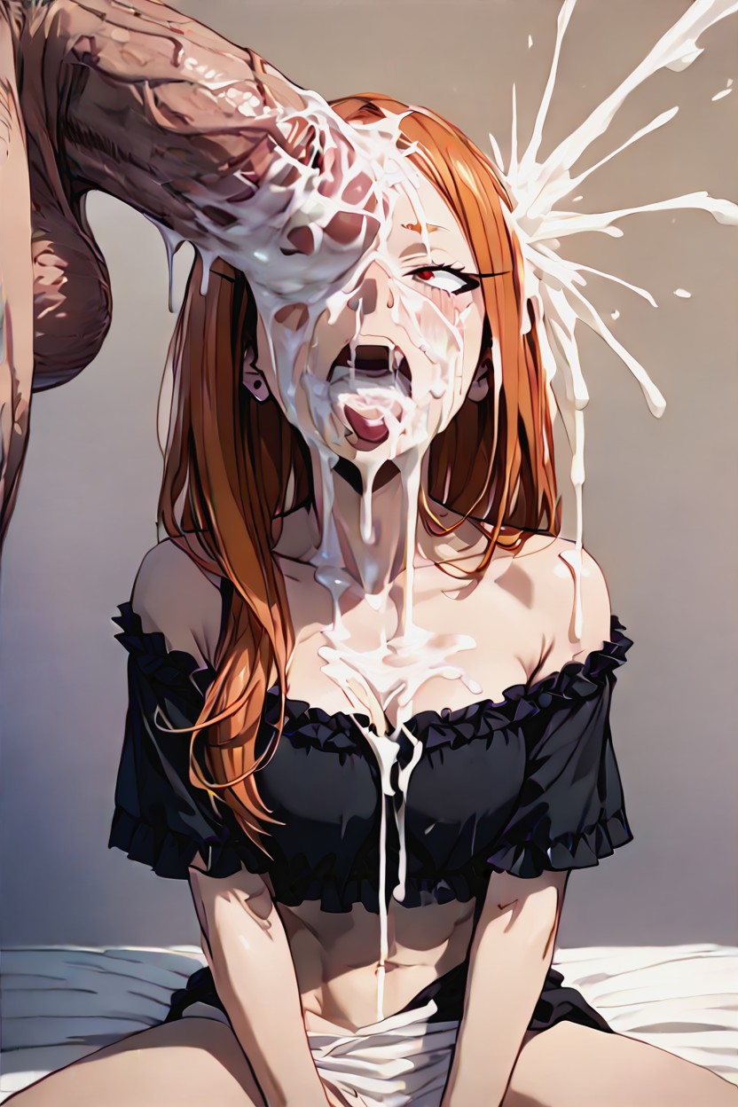 Extreme Deepthroat, 25+, Extreme Amount Of Cum Hentai AI Porn