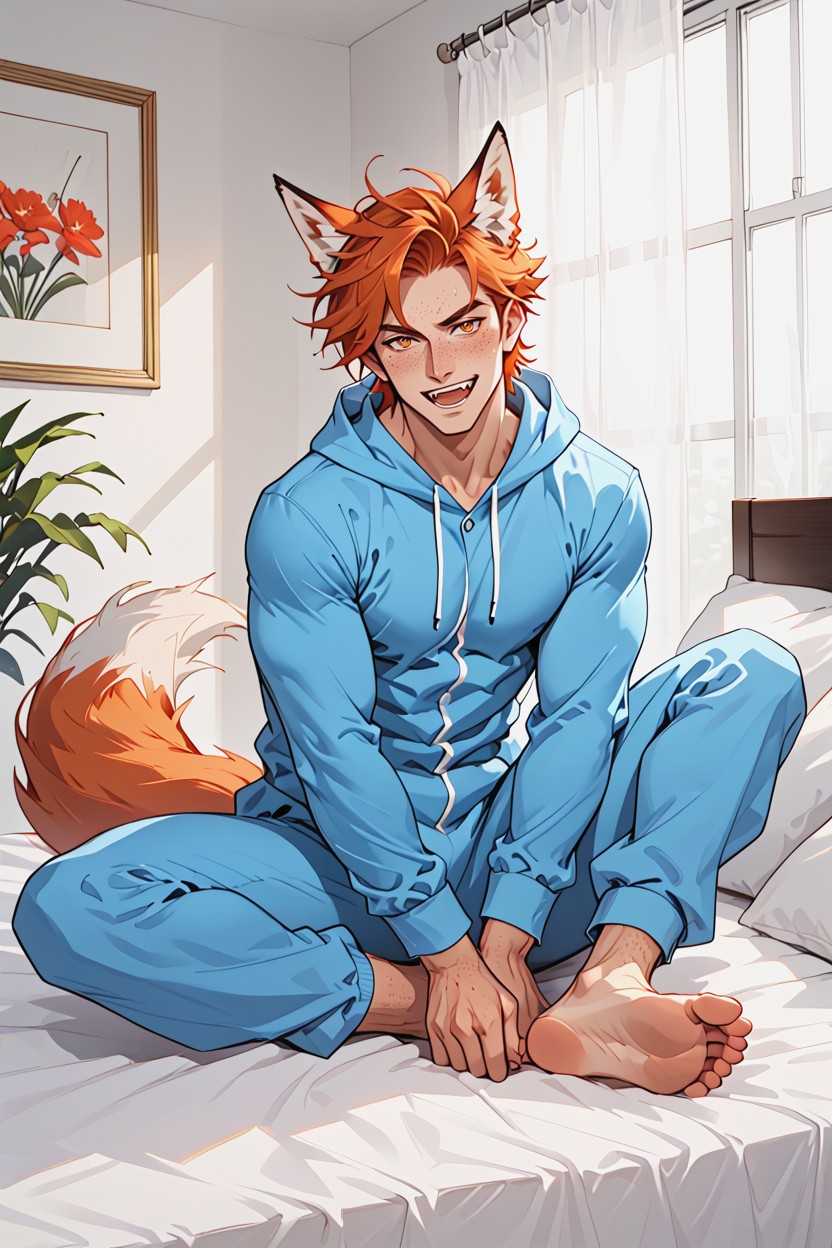 And Slightly Spiky, And Slightly Spiky, Tousled AI Gay Porn