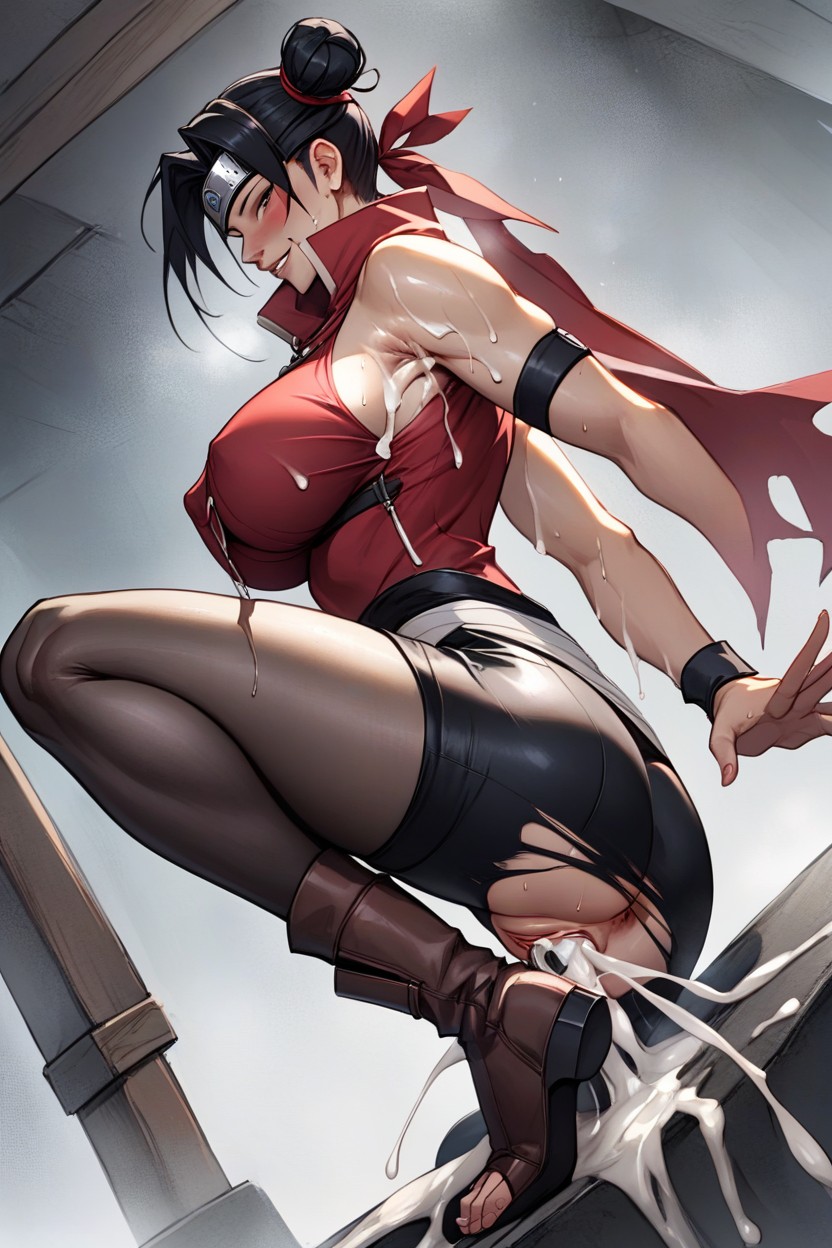 Underboob, Sweaty, Ultra Detailed Hentai AI Porn