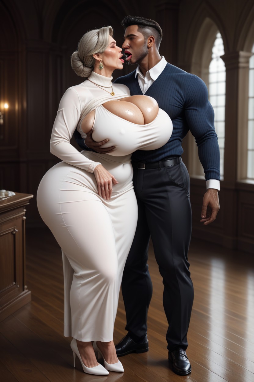 Straight, Full Body, Groping AI Porn