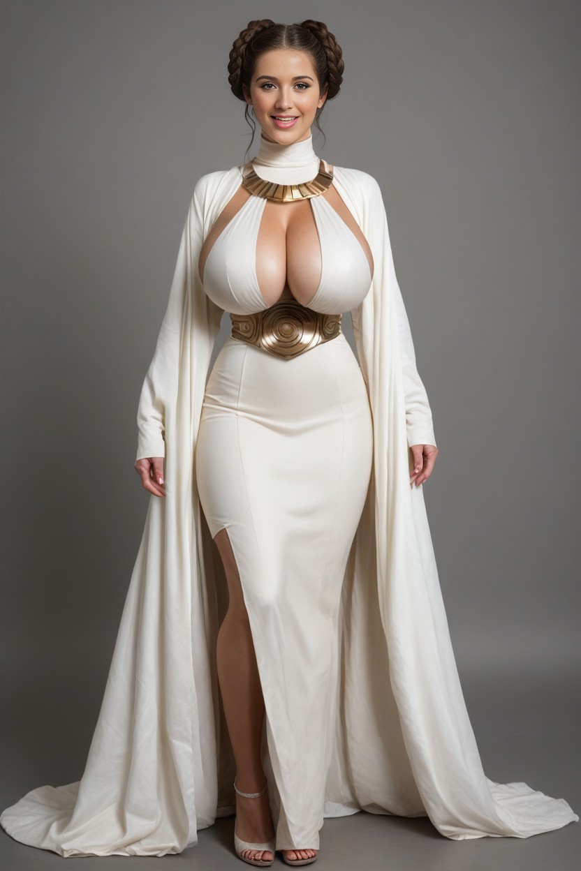 1 Person, Breast Expansion, Mouth Agape AI Porn