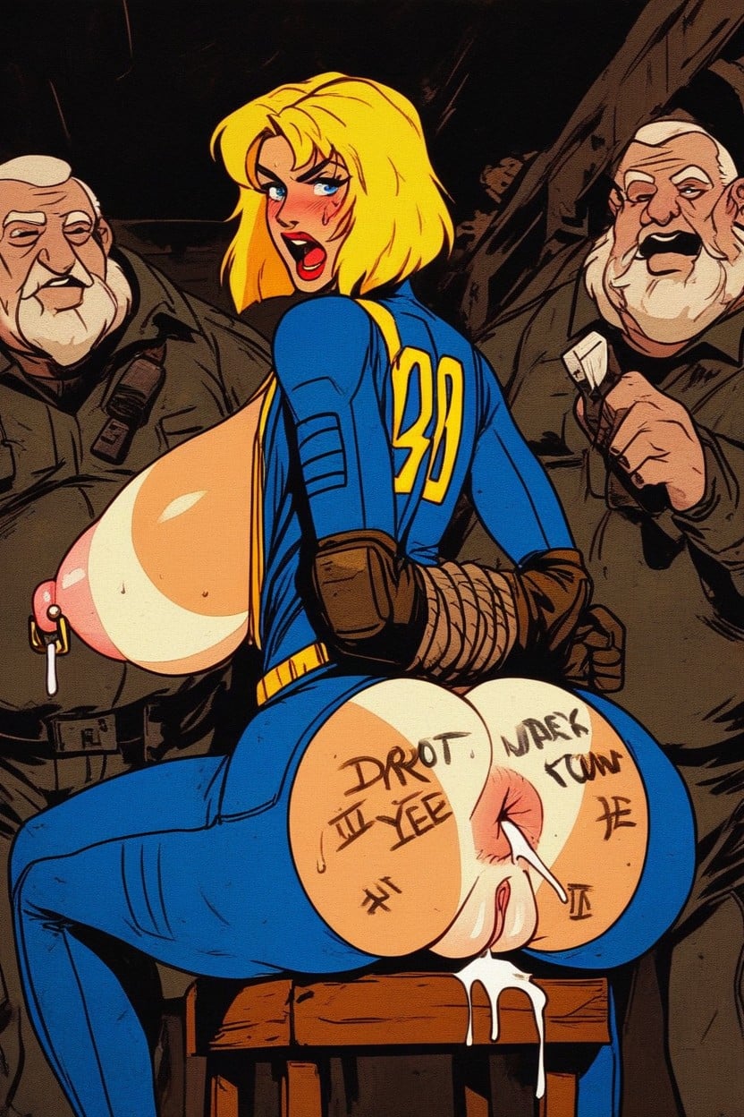 Fallout Game, Plump Pussy, Long Nipples AI Porn