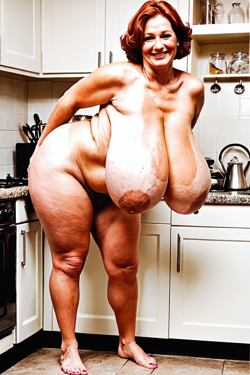 Pale Skin, Full Body, Wide Hips AI Porn