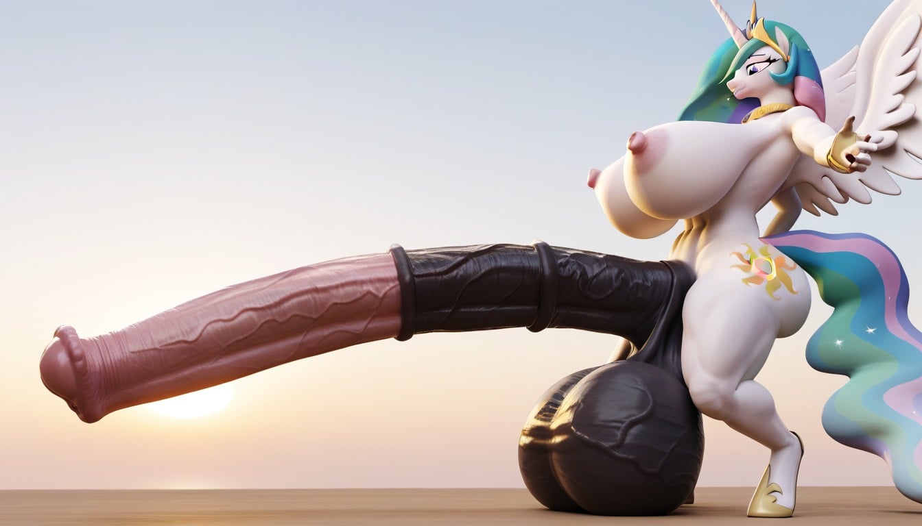 Penis Expansion, Long Penis, Full Body Furry AI Porn