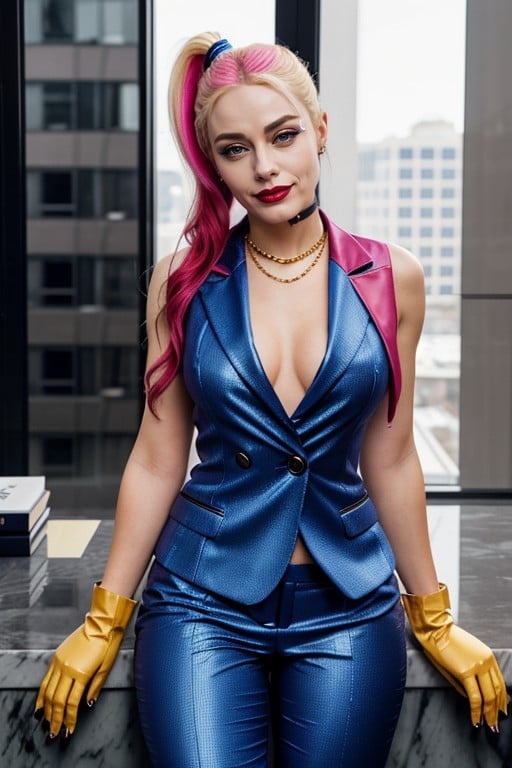 25+, Tossing A Stress Relief Baseball Bat, Polished Yellow Stiletto Heels AI Porn