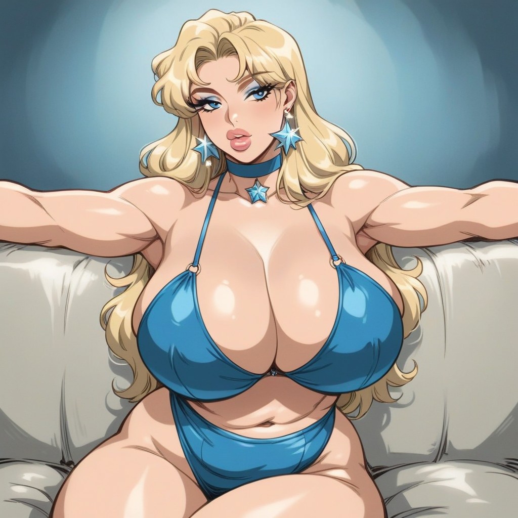 Busty, 18+, Couch Porno IA