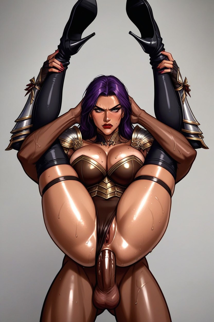Full Nelson, Thigh High Boots, Female Adventurer AI Porn