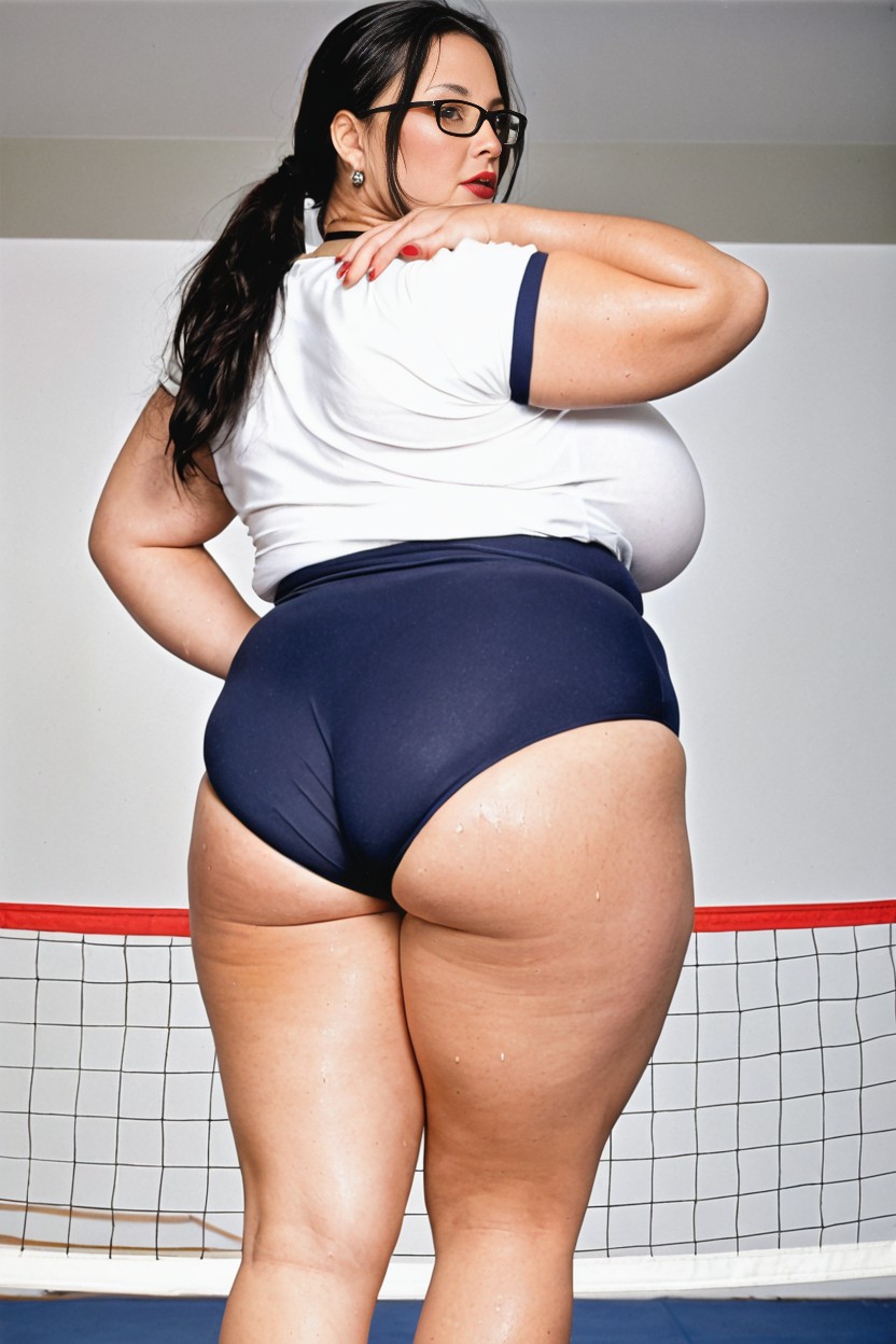 Classy, Chubby, Front View Porno IA