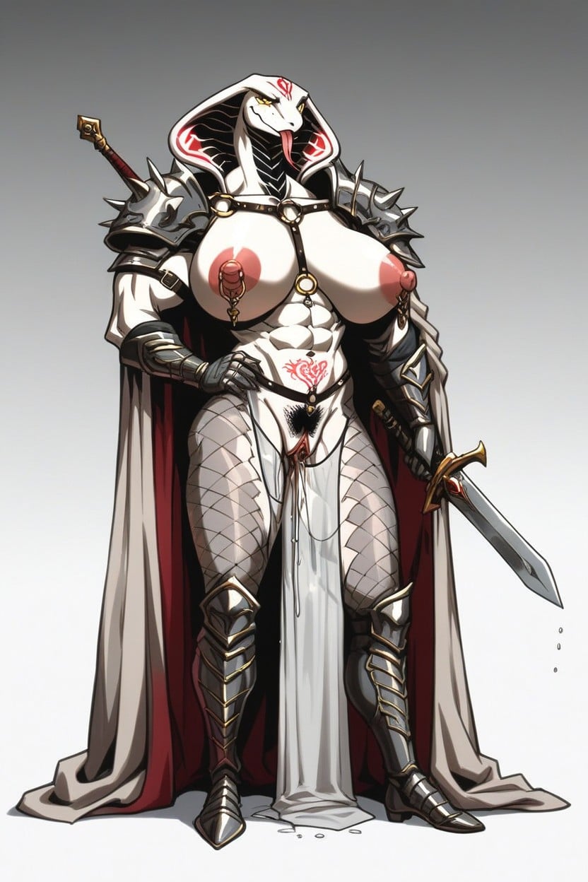 Nipples, Muscular, Large Areolae Furry AI Porn