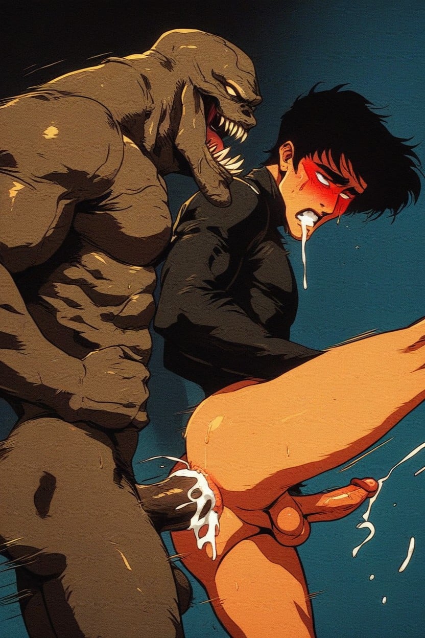 Fucked, Monster, Motion AI Gay Porn