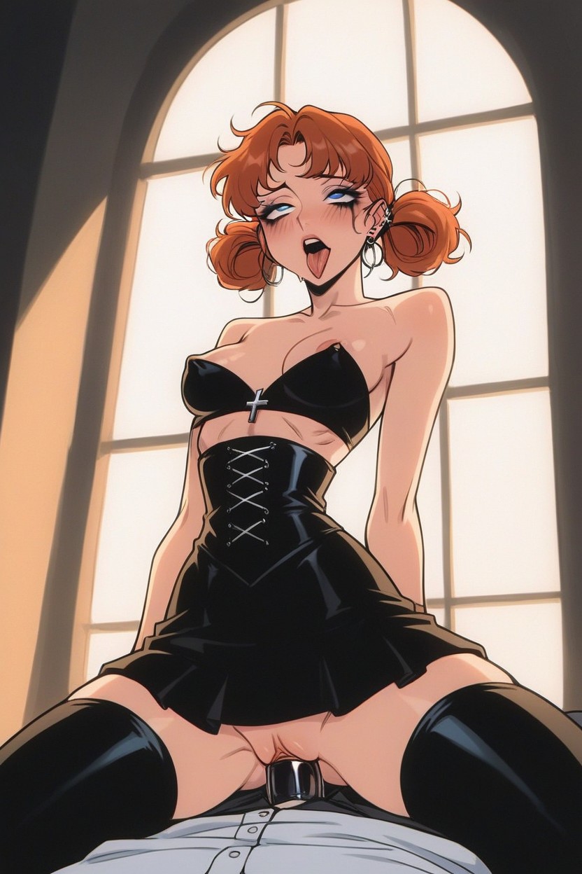 Goth, Sexy, Eye Contact With Viewer Hentai AI Porn