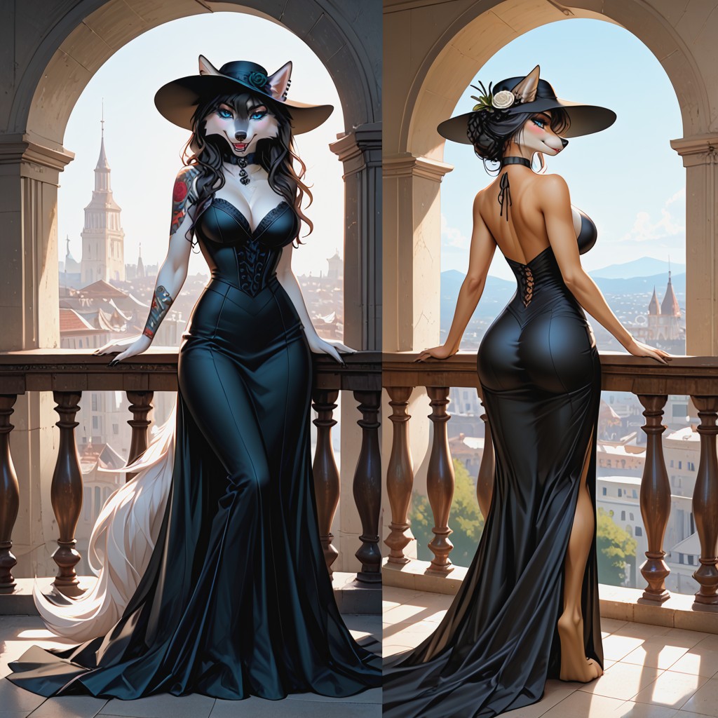 Piercings, 18+, Detailed Faced Furry AI Porn