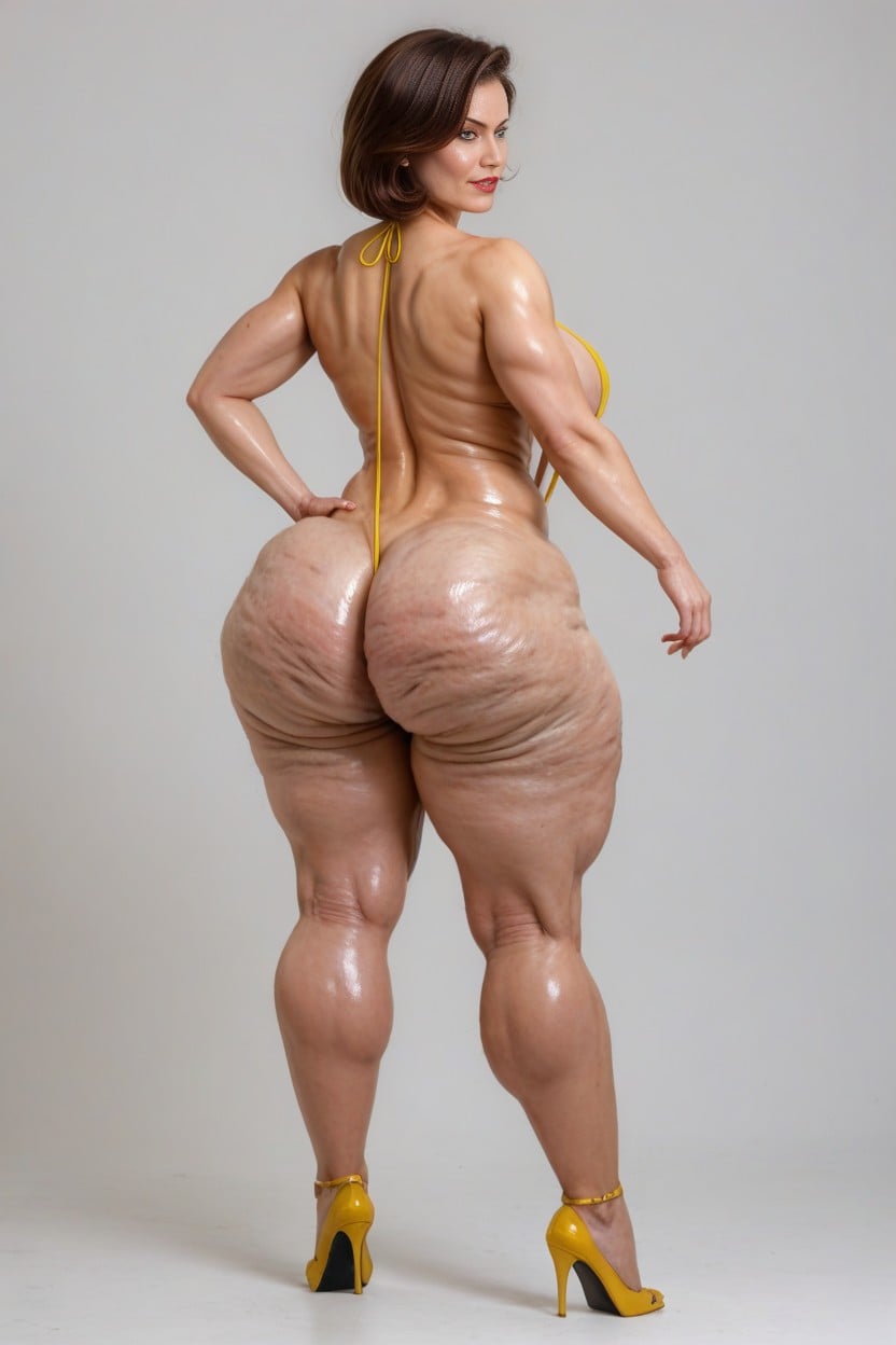 Broad Back, Angry, Bare Feet AI Porn