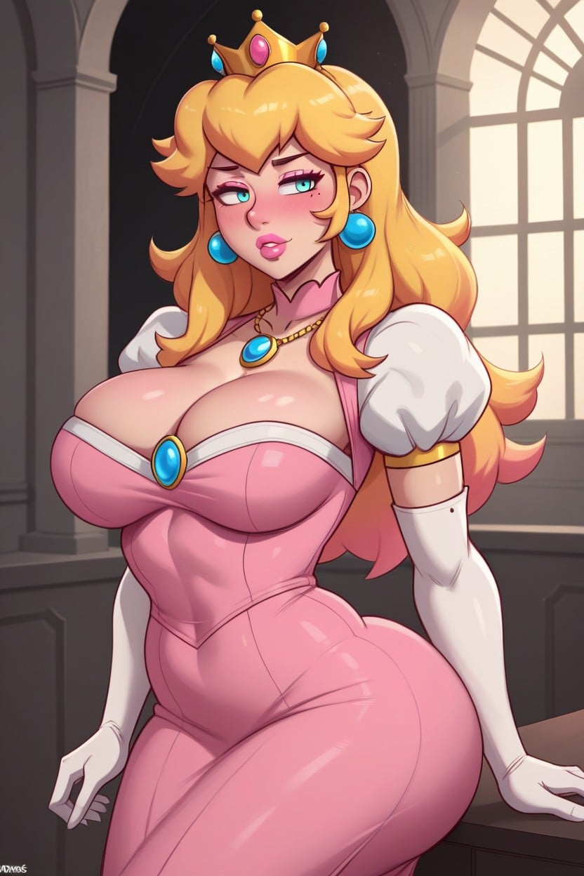 Plump Butt, Wavy, Necklace Hentai AI Porn