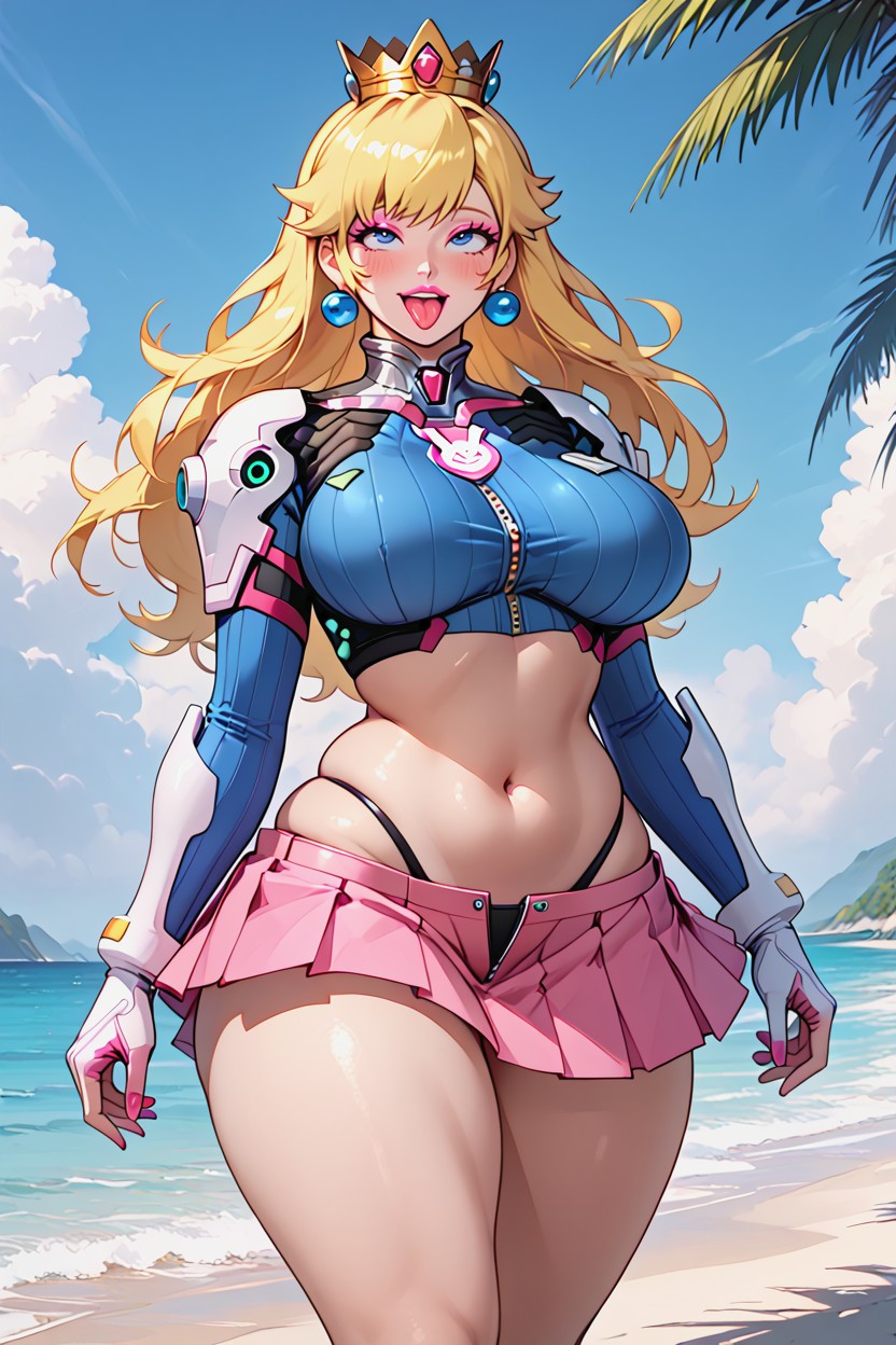Slut Face, Thick Thighs, Open Eyes Hentai AI Porn