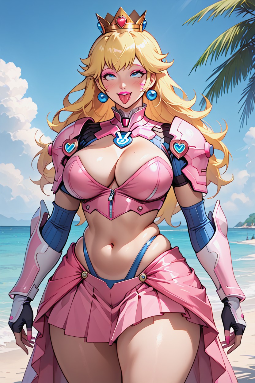 Wide Hips, Rounded Ass, Breast Expansion Hentai AI Porn