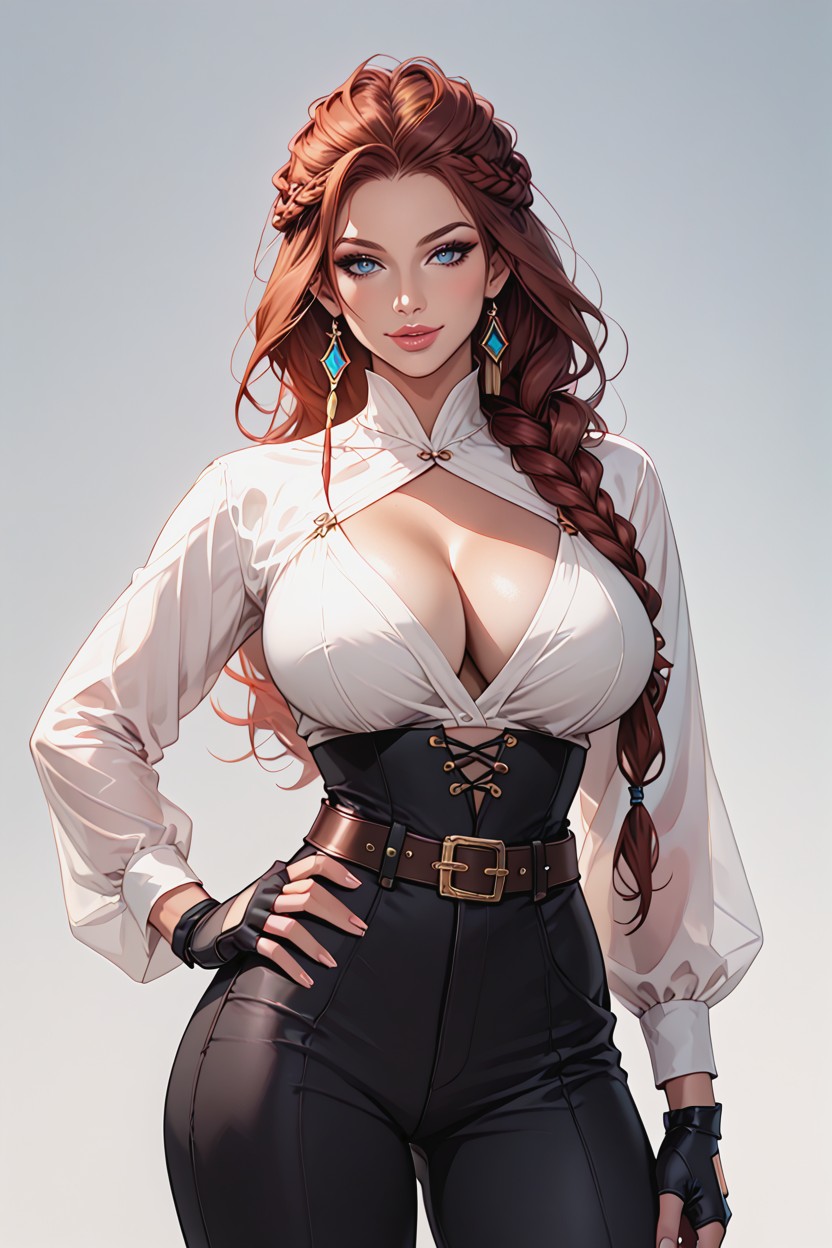 Voluptuous Female, Dominant Female, 20+ Hentai AI Porn