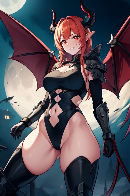 Night, 25+, Skinny AI Porn