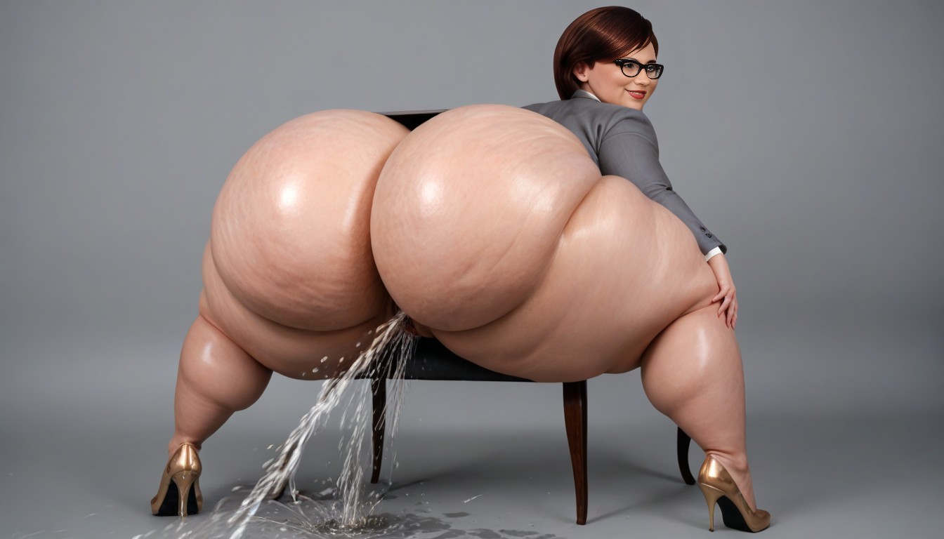 Wide Hips, Excessive Squirting, Thick Butt AI Porn