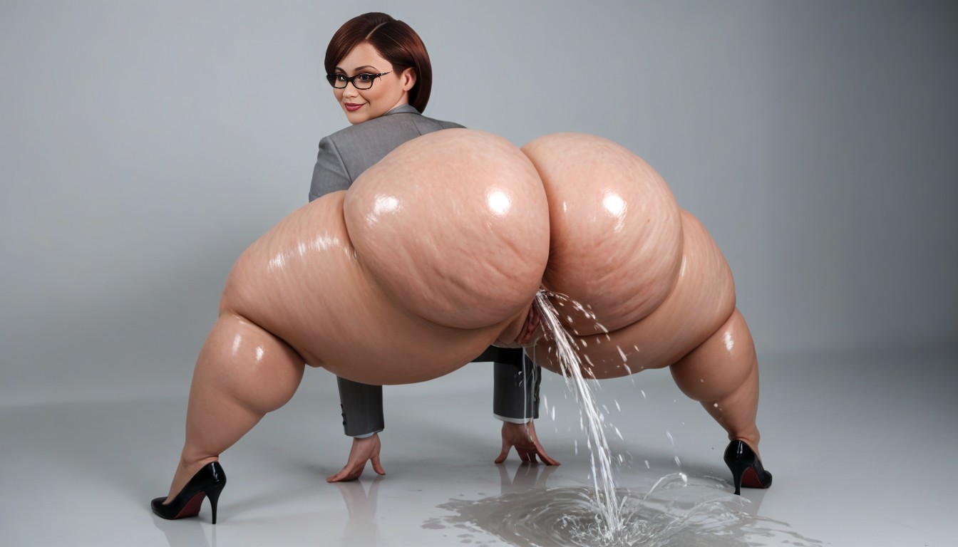 Ssbbw, Excessive Squirting, Powerful Water Squirting AI Porn
