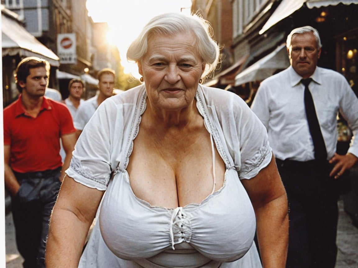 She Has Extremely Clear Skin And Blue Eyes, Breast Expansion, Bbw AI Porn